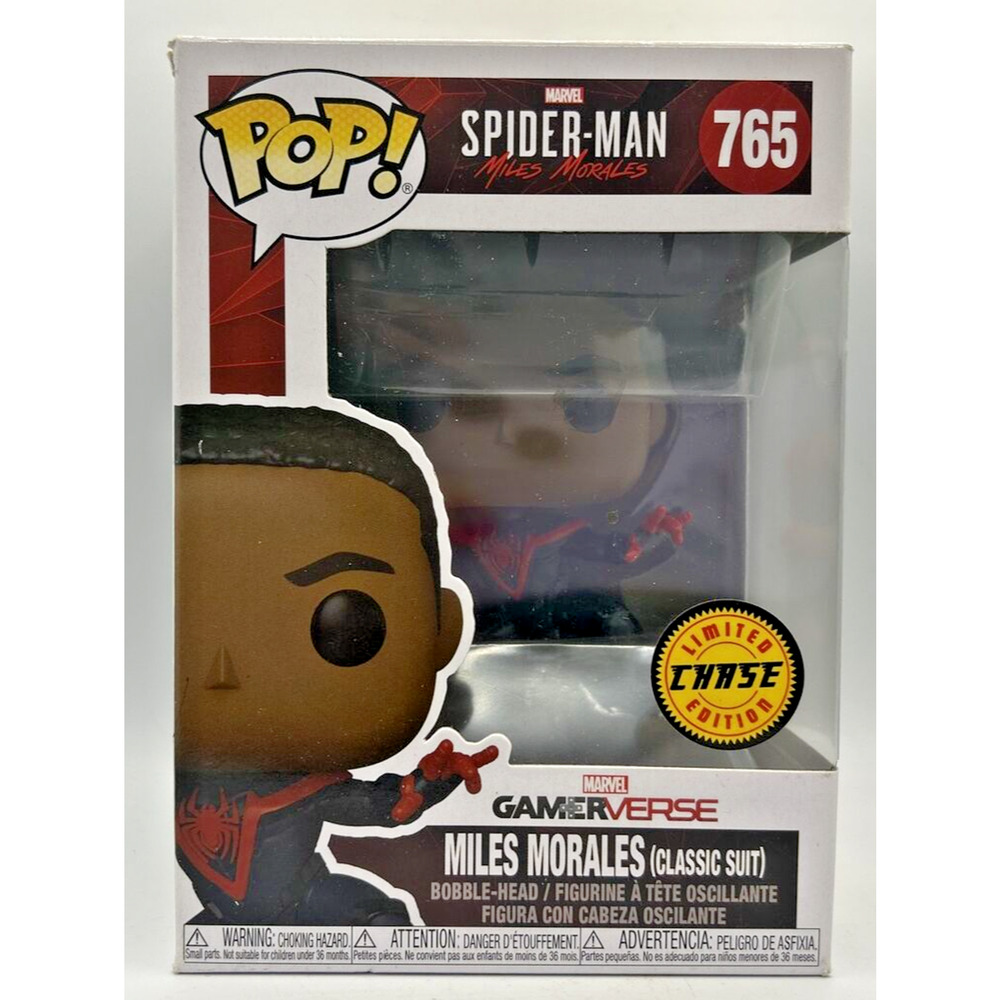 Funko Pop! Spider-Man Miles Morales (Classic Suit) #765 F33